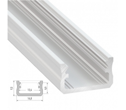 Perfíl Aluminio Tipo A 2,02M 2