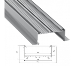 Perfíl Aluminio  SORGA 2,02M 2
