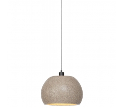 Pantalla Lámpara Colgante Bohol Viruta Madera Redondo ø36,5x24cm [G-M-BOHOL/H35/S/SHADE]