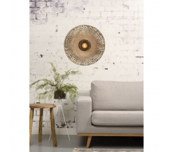 Aplique Kalimantan Bambú   Ø60x15cmS [G-M-KALIMANTAN/W15/BN] 2