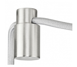 Sujetacables Metálico Lámpara Colgante Ø2x4,5cm Niquelado [IAR-CABLEHOLDER/N]