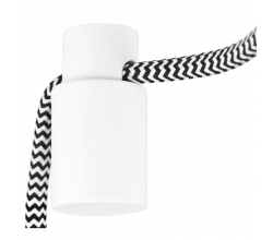 Sujetacables Metálico Lámpara Colgante Ø2x4,5cm [IAR-CABLEHOLDER/W]