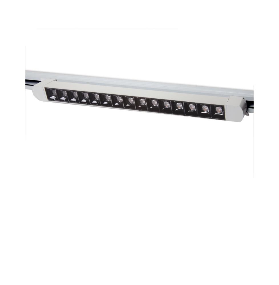 Foco Carril LED Monofásico Lineal Munich 15W 36º UGR 17 Blanco