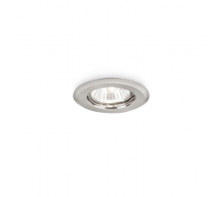 Foco Empotrable Philips Enif Circular Níquel Satinado GU10