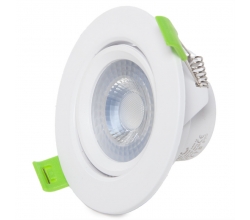 Foco Downlight Circular LED COB 6W 540Lm 30.000H 2