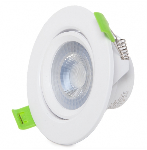 Foco Downlight Circular LED COB 6W 540Lm 30.000H