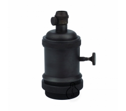 Portalámparas E27 - Interruptor Rotatorio [AM-AH123_2]