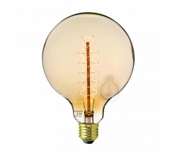 Bombilla E27 - Filamento Carbono - Ámbar - Dimable- Blanco Cálido [AM-AV125_2]