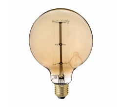 Bombilla E27 - Filamento Carbono - Ámbar - Dimable- Blanco Cálido [AM-AV112_2] 2