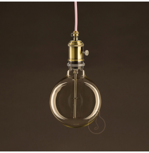 Bombilla E27 - Filamento Carbono - Ámbar - Dimable- Blanco Cálido [AM-AV112_2]