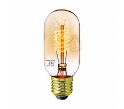 Bombilla E27 - Filamento Carbono - Ámbar - Dimable- Blanco Cálido [AM-AV455_2]