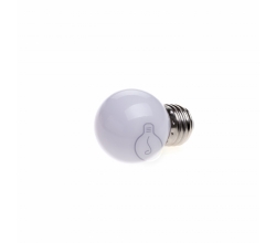 Bombilla LED E27 - Plástico - Blanco Cálido [AM-LB910_2] 2