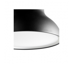 Lámpara Colgante \"PC M\" Pierre Charpin Aluminio Anodizado Negro Suave 3xE27 Sin Bombilla [HAY-410413_1009000] 2