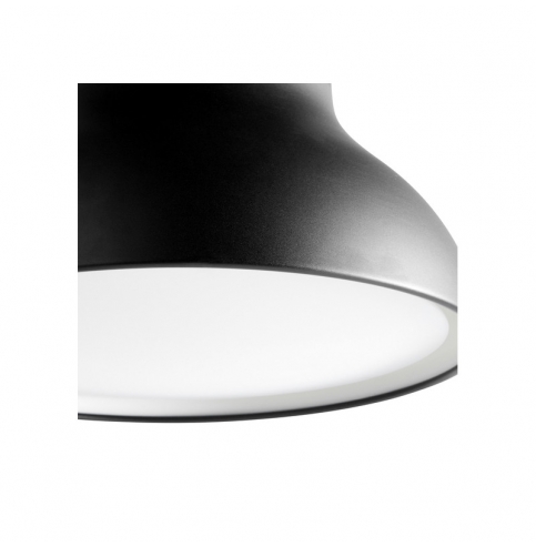 Lámpara Colgante \"PC M\" Pierre Charpin Aluminio Anodizado Negro Suave 3xE27 Sin Bombilla [HAY-410413_1009000]