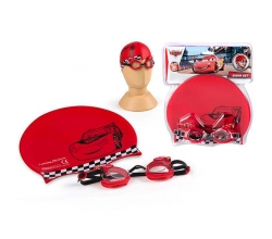 Set gafas bucear gorro Cars...