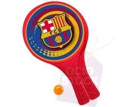 Palas + pelota FC Barcelona