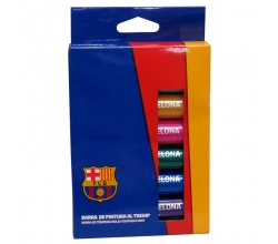 Caja temperas FC Barcelona...