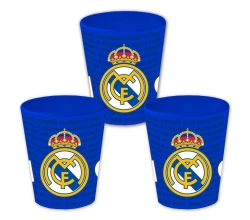 Set vasos bambu Real Madrid