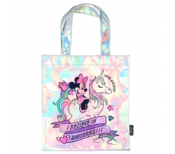 Bolso shopping iridiscente...