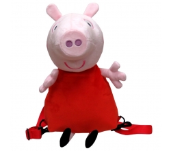 Mochila peluche Peppa Pig 3D