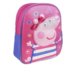 Mochila 3D Peppa Pig 31cm