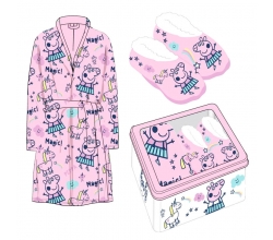 Set bata + pantuflas Peppa Pig