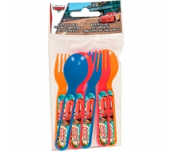 Set 6 cubiertos Cars Disney...