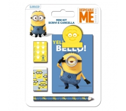 Set escribe borra Minions