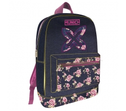 Mochila Munich Flowers 44cm
