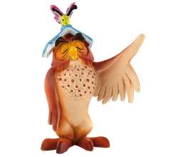 Figura Buho + libro Winnie...