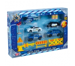 Set Vehiculos Policia