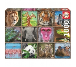 Puzzle Collage de Animales...