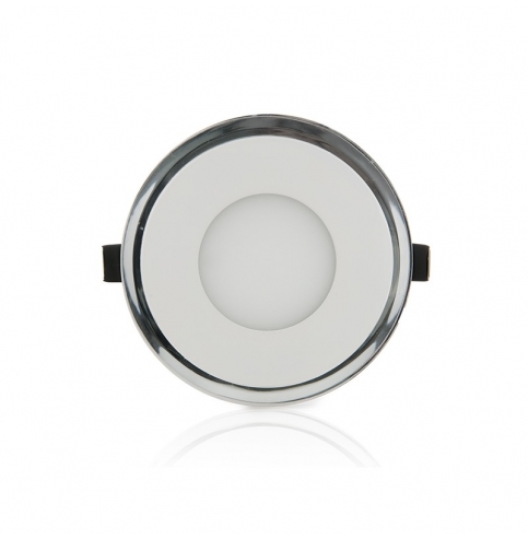 Foco Downlight  LED Circular con Cristal Duo (Blanco/Azul) Ø130Mm 10W 800Lm 30.000H