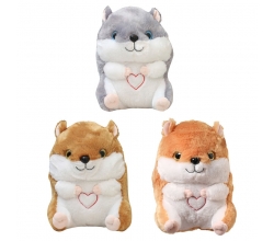 Peluche Hamster surtido 32cm