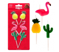 Blister vela Piña Flamenco...