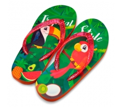 Chanclas Toucan Tropical Style