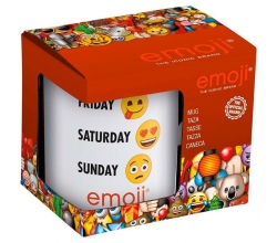Taza Emoji Week ceramica