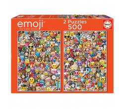 Puzzle Emoji 2x500pz