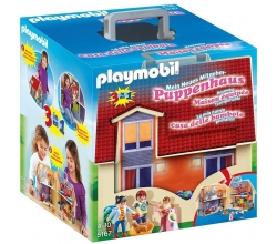 Maletin casa muñecas Playmobil