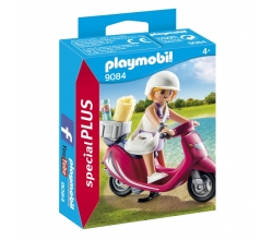 Mujer con Scooter Playmobil...