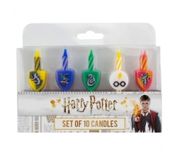 Pack 10 velas Hogwarts...