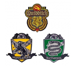Set 3 parches Quidditch...