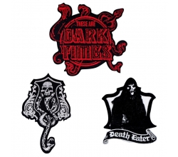 Set 3 parches Dark Arts...